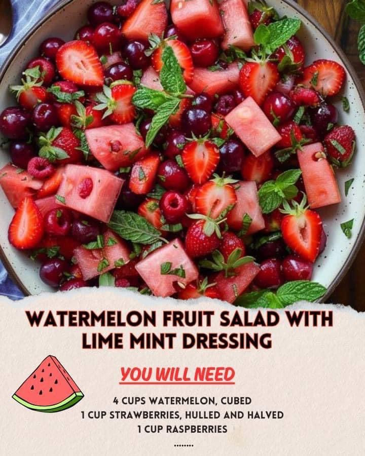 Watermelon-Fruit-Salad-with-Lime-Mint-Dressing LL Supplement