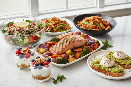 AVOCADO TUNA SALAD & Daily 5 Supplement