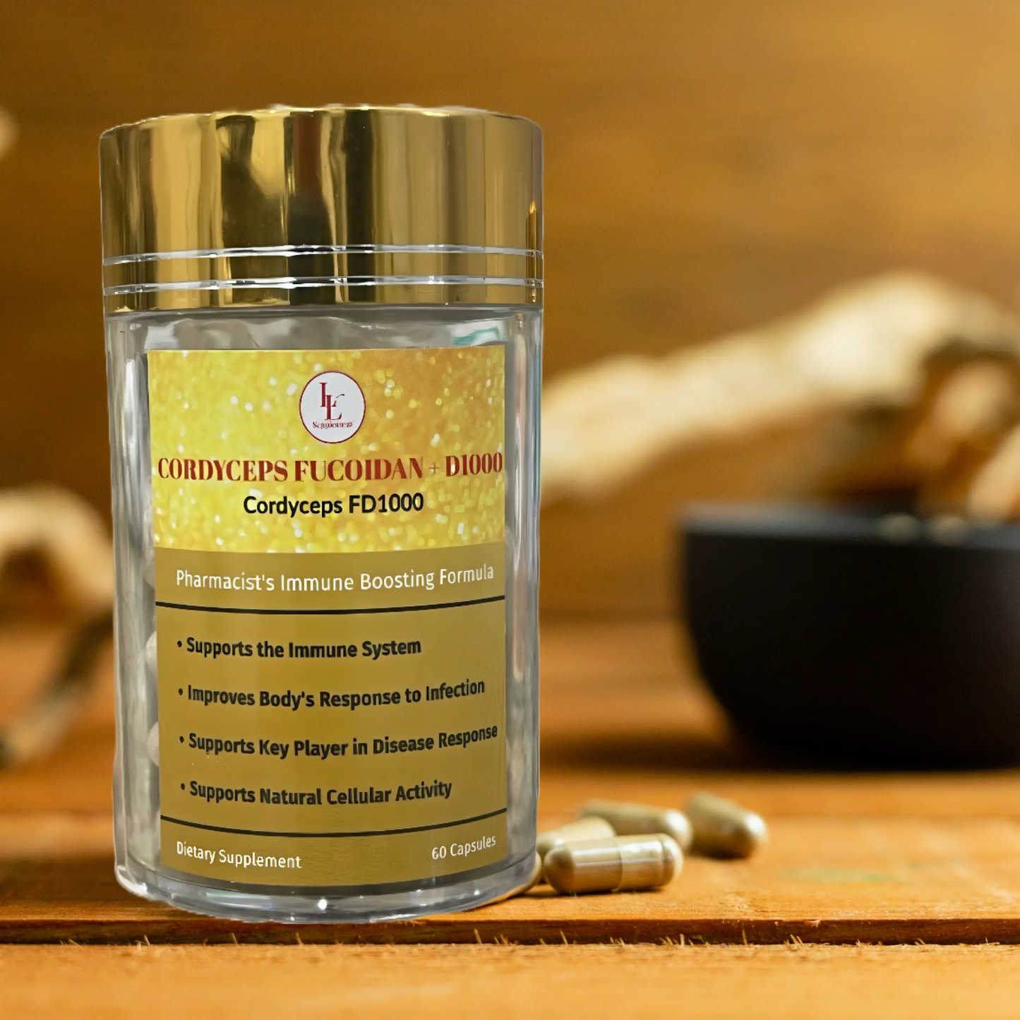 Cordyceps FD1000 Powerful Immunity Booster L&L Supplement