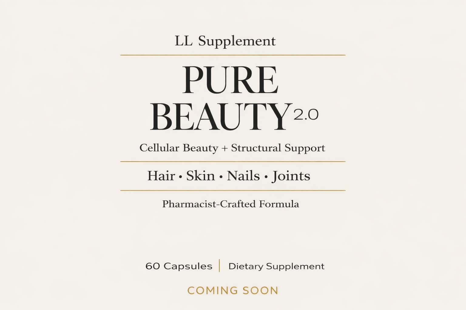 Pure Beauty 2.0: Hair Skin Nail Joint