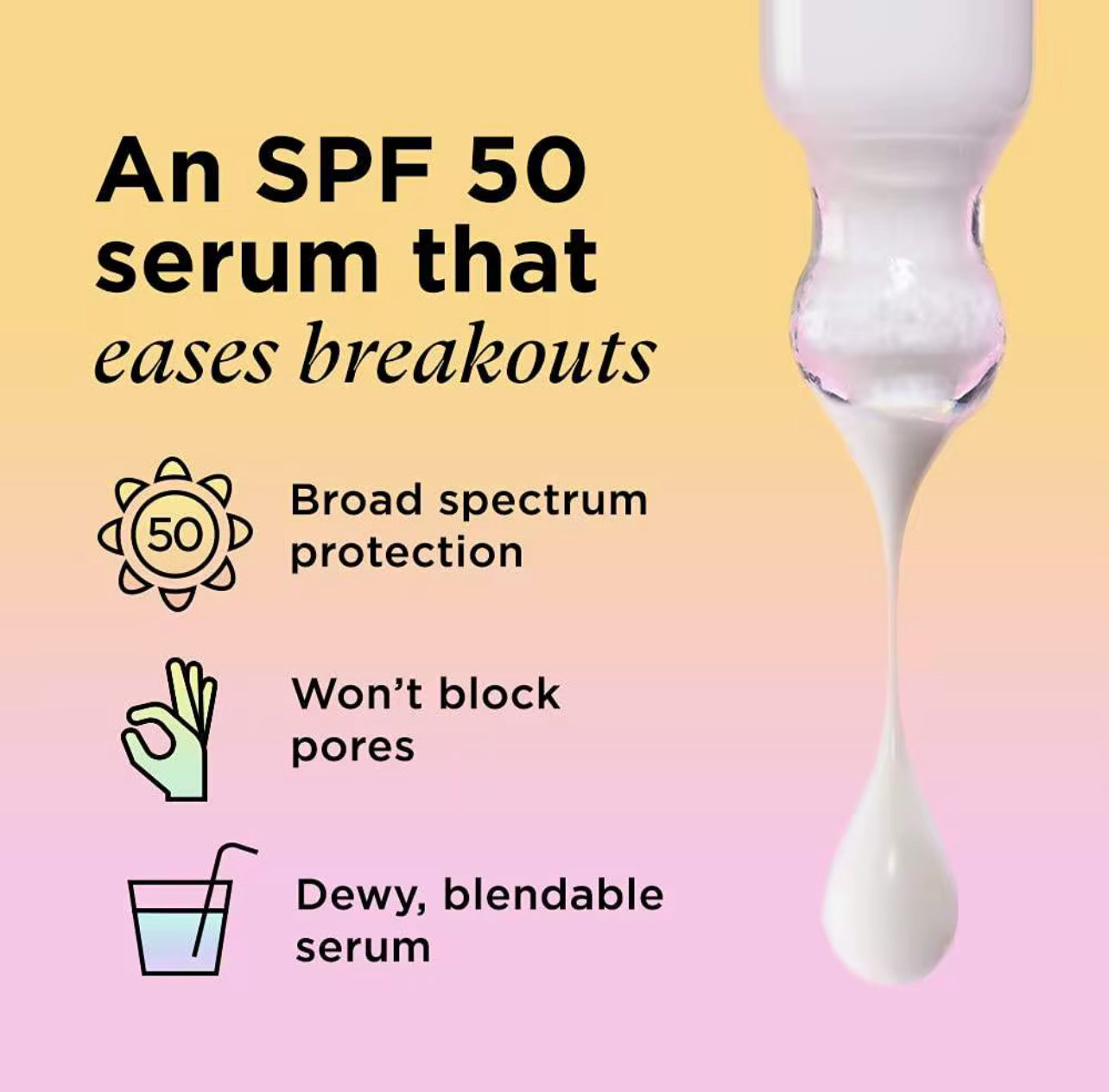 Pure Sunshine Serum SPF 50