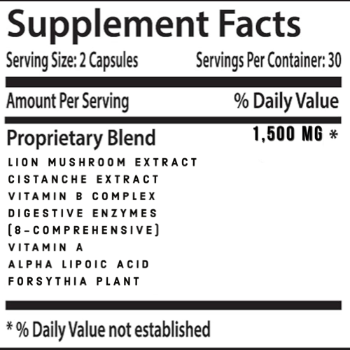 MindBoost: Focus Stress Cognitive Booster L&L Supplement