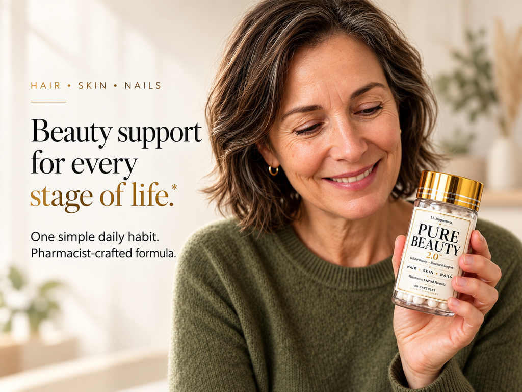 Pure Beauty 2.0: Hair, Skin & Nails Support | Pharmacist-Crafted
