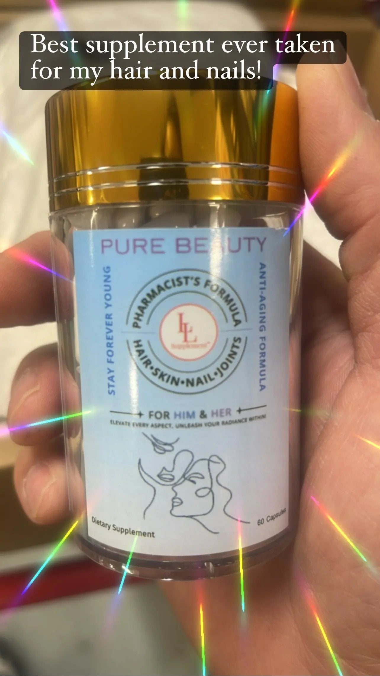 Pure Beauty: Hair Skin Nail Joint L & L Supplement