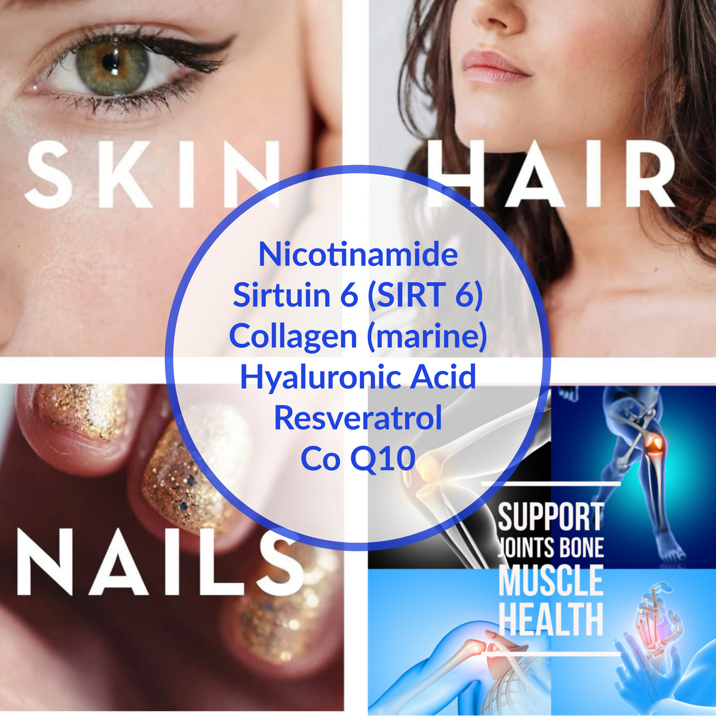 Pure Beauty: Hair Skin Nail Joint L & L Supplement