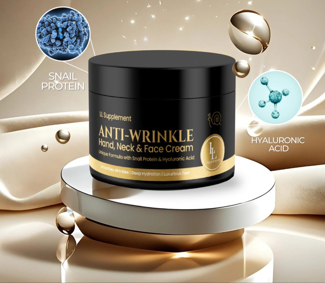 LL Anti-Wrinkle Hand, Neck & Face Cream LL Supplement