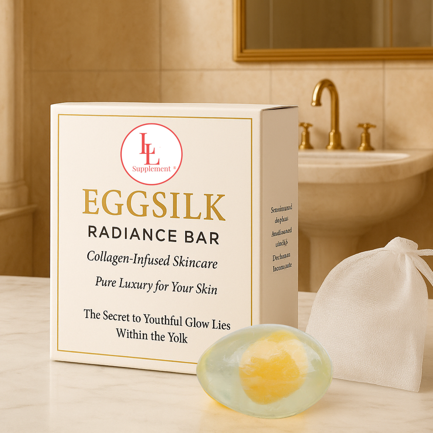 EggSilk Radiance Bar Soap LL Supplement