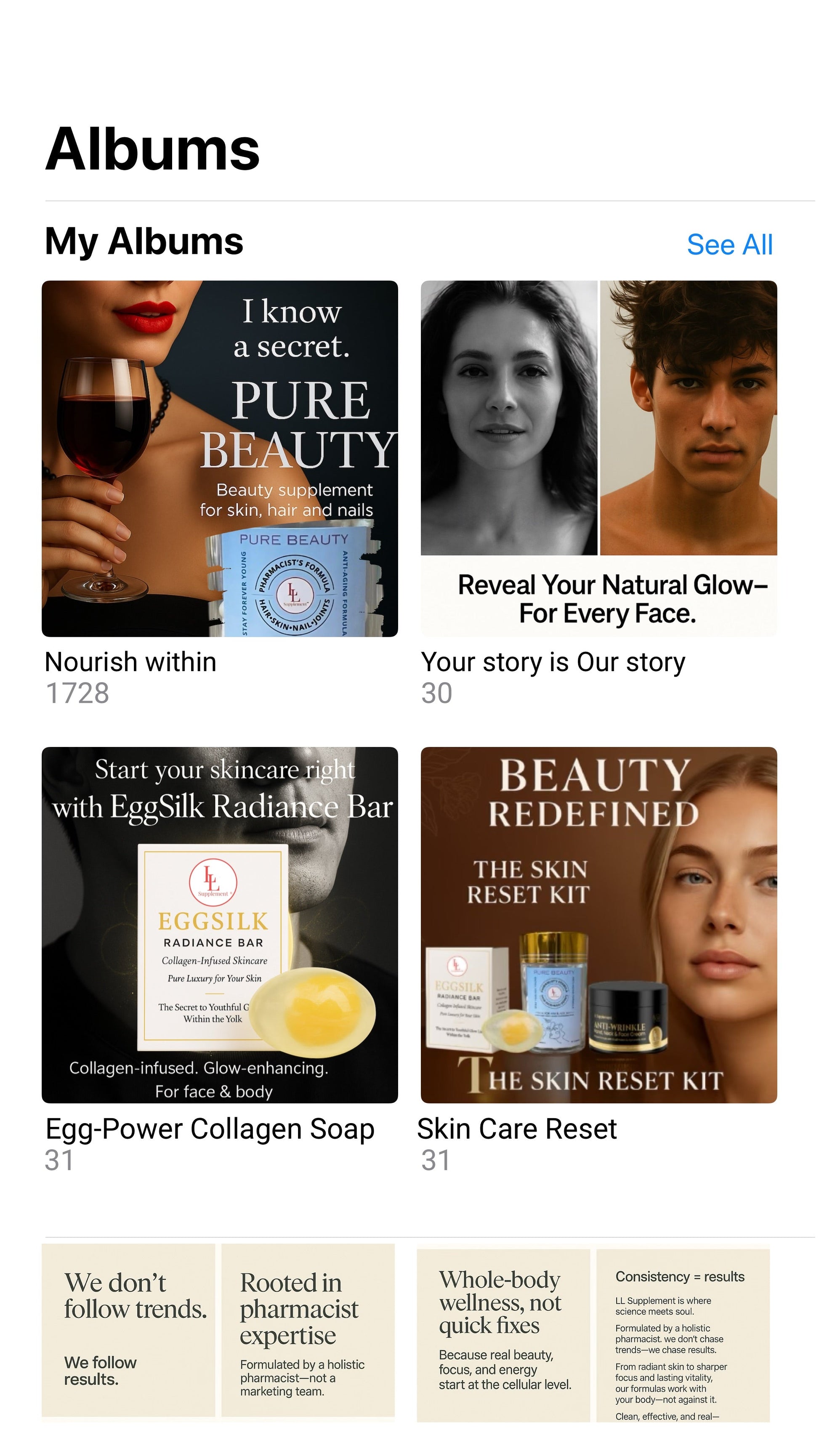 SKINCARE RESET TRIO SYSTEM LL Supplement