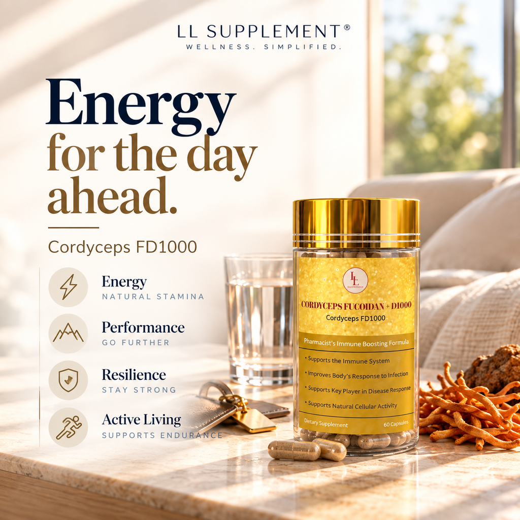 Cordyceps FD1000 | Daily Vitality & Immune Support