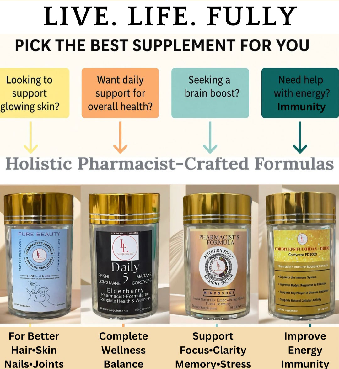 Cordyceps FD1000 Powerful Immunity Booster L&L Supplement