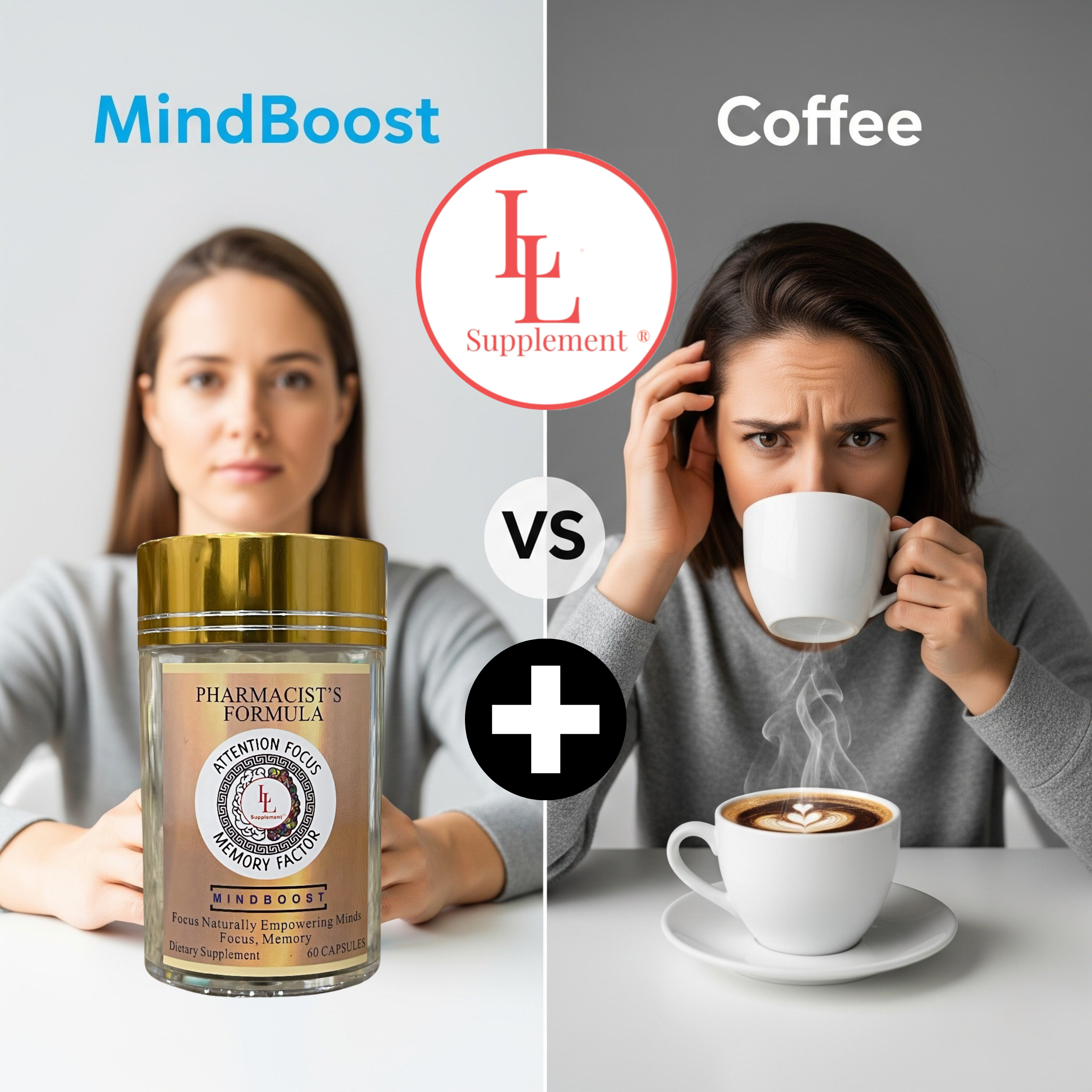 Clarity & Resilience Set: Healthy Mind & Focus LLS LL Supplement