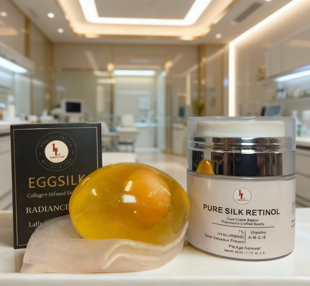 Pure Silk Retinol Night Cream w/ Hyaluronic Acid & Snail Mucin, PM Age Renewal (50mL)