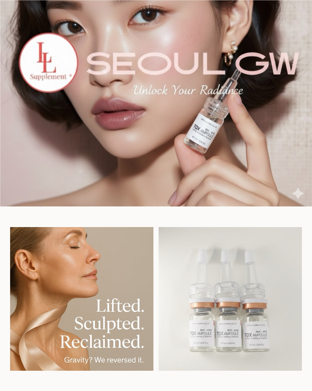 Tox Serum Ampoule - Advanced Wrinkle Lifting & Skin Reset K-Beauty Treatment